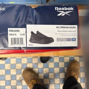 Reebok All Terrain Work Shoes - Black